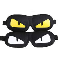 Cute Eye Mask for Sleeping, Advien 3D Contoured Cup Blindfold Sleep Mask for Women Men,Concave Molded Night Sleep Mask, Block Out Light, Soft Comfort Eye Shade【2 Pack】