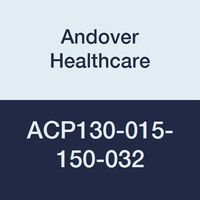 Andover Healthcare ACP130-015-150-032 Victory Tape Cover Tape, 130, 45' Length, 1.5" Width, White, Latex (Pack of 32)