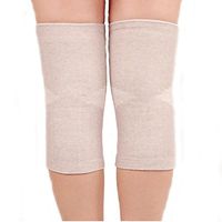 LKXHarleya Bamboo Velvet Thickened Breathable Elastic Cashmere Knees Warmers