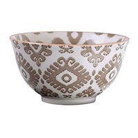 AXZHYX Bowl Ceramic Soup Bowl Vintage Home Pasta Tray Fruit Salad Plate Tableware 12x6.4cm Hotel Tableware Home Noodles Boiled Fish Soup Bowl