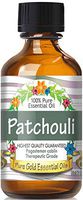 Pure Gold Patchouli Essential Oil, 100% Natural & Undiluted, 60ml