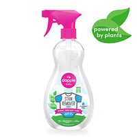 DAPPLE Stain Remover Spray, Fragrance Free, 16.9 Ounce Spray Bottle, Plant-Based, Hypoallergenic, Baby Laundry Stain Remover for Clothes & Cloth Diapers