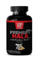 Premium Maca 1300mg - Natural Male Enhancement for Energy, Fertility and Male Libido (1 Bottle 60 Tablets)