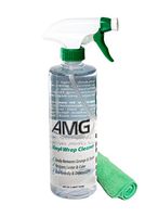 AMG Vinyl Pro Cleaner, Clean and Restore all Vinyl, Rubber, Plastic, Leather, Fiberglass Surfaces, Non-Toxic, with Green Microfiber Towel - Pro Cleaning Kit 16 fl. oz