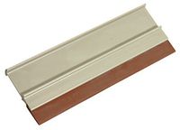 Speedball Medium Hard Fabric Plastic Handle Squeegee, 9 in, 3/8 in, Beige