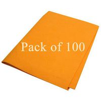 Chamois Value Pack (100 pieces) - Orange