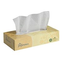 Preference 2-Ply Facial Tissue by GP PRO (Georgia-Pacific), Flat Box, 48100, 100 Sheets Per Box, 30 Boxes Per Case