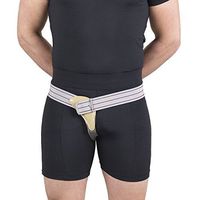 OTC Hernia Truss Single Herniation Inguinal Scrotal Treatment,, Small, Grey (Right Side)
