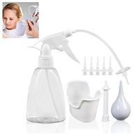 CXQZLH Ear Wax Removal Cleaning Kit Water Irrigation Ear Cleaner Personal Ear Care with 2 Nozzles for Different Needs, 300Ml