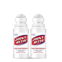 Joint-Ritis Roll On - Maximum Strength Joint Pain Reliever - 100% All Natural Ointment - 2 Pack