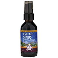 WishGarden Herbs - Kick-Ass Sinus, Organic Herbal Sinus Relief, Supports Healthy Mucus & Sinus Function (2 oz)