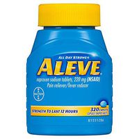 Aleve Naproxen Sodium Tablets. (320 ct.)