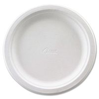 Fiber Tableware, Premium Molded, Plate, 125/PK, White