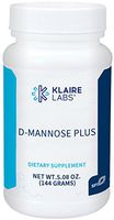 Klaire Labs D-Mannose Plus Powder - Hypoallergenic Urinary Tract Support Drink Mix Formula with Cranberry & Vitamin C in Natural Berry Flavor (30 Servings, 144 Grams)