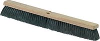 Carlisle 3621921803 Flo-Pac Hardwood Block Floor Sweep, Tampico Bristles, 18" Block Size, 2-1/2" Bristle Trim, Black (Pack of 12)