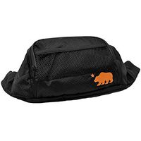 Cali Crusher 100% Smell Proof Fanny Pack w/Combo Lock (Black/Orange)