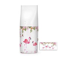 SIREG Flamingo pattern Aroma Diffusers,3D Printed Aromatherapy Essential oil Diffuser for Home/Room/office/Car,USB Powered,White LED Light,320ml Capacity