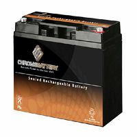 12V 20AH - Rechargeable Sealed Lead Acid Battery - Replacement for Power Wheels Toy Car