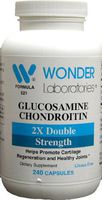 Glucosamine & Chondroitin Sulfate 2X Strength - 240 Capsules #0213