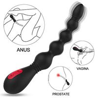 3 in 1 Rechargeable Shaking A-nu-s Stimulator Plug 9 Stimulation Patterns, Vibranting Skin-Friendly Bendable Smooth Silicone Portable Postate Famale Bū-tt Plugs Thrustíńg Massager for Man Gà-y Tshirt