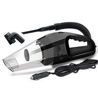 KyStudio Handheld Car Vacuum Cleaner 12V Auto Mini Wet Dry Small Portable Vacuums Cleaner (Black)