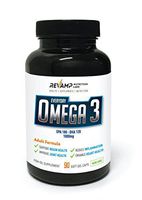 Premium Omega-3 Fish Oil Soft Gels (Non-GMO) by REVAMP Nutrition Labs, 1000 mg, 90 Count