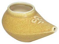 Coryell Clayworks, Neti Pot Mustard Yellow, 1 Count