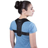 Posture Corrector for Men&Women Comfortable -Adjustable Back Brace Back Straightener Clavicle Brace for Improve Humpback Thoracic Kyphosis and Upper Back Shoulder Neck Pain Relief