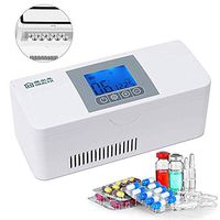 LH&BD Insulin Cooler, 2-8 °C Portable Car Refrigerator/Small Suitcase for Car, Travel, Home for Eye Drops/Interferon/Drug Storage Smart Long Standby 8H