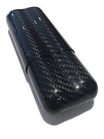 Genuine Carbon Fiber Cigar Case (2 cigar case)
