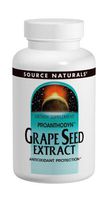 Source Naturals Grape Seed Extract, Proanthodyn 200 mg Antioxidant Protection & Supports Healthy Aging Brain - 90 Capsules