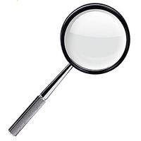 Qi Peng Magnifying Glass - High Magnification Handheld Magnifying Glass HD Elderly Reading Jewelry Identification Mobile Phone Repair Elderly Students Children Portable Magnifying Glass - Multiple: 30