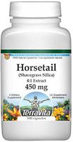 Extra Strength Horsetail (Shavegrass Silica) 4:1 Extract - 450 mg (100 Capsules, ZIN: 514199) - 2 Pack