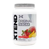 XTEND Original BCAA Powder Strawberry Mango | Sugar Free Post Workout Muscle Recovery Drink with Amino Acids | 7g BCAAs for Men & Women| 90 Servings