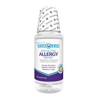 TexaClear Allergy Relief - Fast Acting Dye Free Liquid Cough Suppressant & Antihistamine – 8 Hour Relief (8 fl oz)