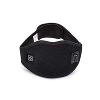 Quisilife Neck Heating Wrap USB Heated Pain Relief Therapy Neck Wrap Hot Therapy Neck Heating Pad for Neck Pain Arthritis with 3 Adjustable Heating Modes (Color : Black, Size : Free Size)