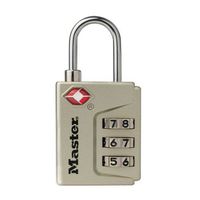 Master Lock 4687DNKL Instant Alert TSA Accepted Luggage Lock