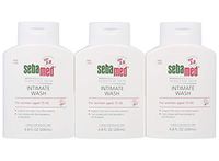 Sebamed Feminine Intimate Wash pH 3.8 For Microflora Balance With Aloe Vera Mild Organic Based Daily Vaginal Wash Feminie Hygiene 6.8 Fluid Ounces (200 mL) Pack of 3