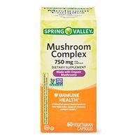 Spring Valley Mushroom Complex 750 mg Immune Health, 60 Capsules