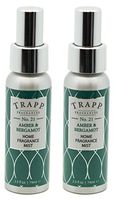 Trapp Home Fragrance Mist, No. 21 Amber & Bergamot, 2.5-Ounce (2-Pack)