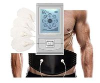 Best Smart Arthritis Pain Relief 8 Mode Massager+Sciatica Brace Support Belt Plus for Massaging Lumbar Pain Support|Weight Loss Waist Belt(Silver) HealthmateForever NK8ML Silver