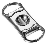 Visol Caspian Polished Chrome V-Cut Cigar Cutter