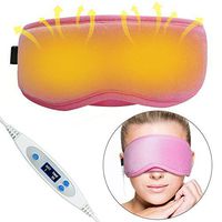 Heating Pad for Eye/Heated Eye Mask Electric USB Powered Eye Treatment for Relieving Insomnia, Dry Eye, Blepharitis, Meibomian Gland, 5 Temperature,6 Timing Setting