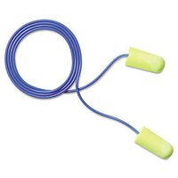 3M Single Use E-A-R E-A-Rsoft Yellow Neons Tapered Foam And PVC Corded Earplugs (1 Pair Per Poly Bag, 200 Pair Per Box)