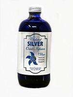 Silver Infusion 150 - Extra Strength - Immune System Supplement - 150PPM Silver Water - Large 16 Ounce Glass Bottle