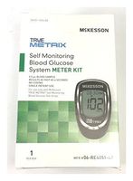 McKesson TrueMetrix Self Monitoring Blood Glucose System Meter Kit 06-RE4051-43