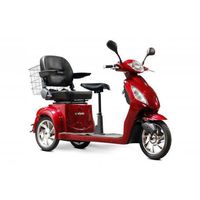 EWheels EW-66 2 Passenger Mobility Scooter - Red - EW-66 RED