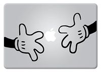 Mickey Mouse Hands Apple Macbook Decal Vinyl Sticker Apple Mac Air Pro Retina Laptop sticker