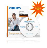 YBS Philips SpeechExec Pro Dictation Software with Speech Recognition Module Electronic Download
