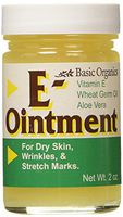 Basic Organics Natural Vitamin E Ointment For Skin, 2 Ounce, Pack of 3